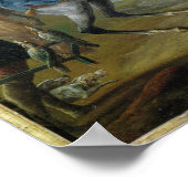 Paardenportret van Maria Leszczynska Poster (Hoek)