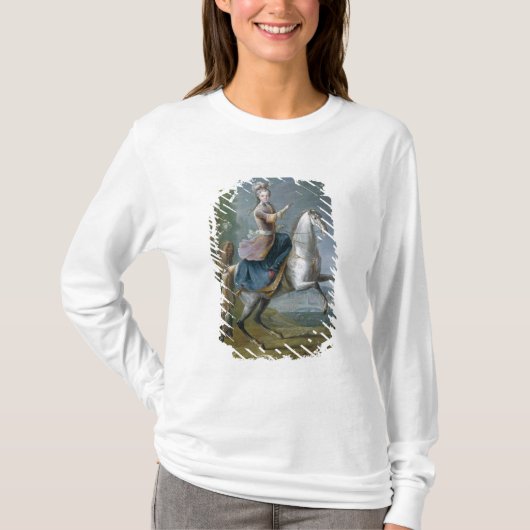 Paardenportret van Maria Leszczynska T-shirt (Voorkant)