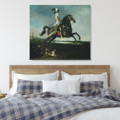 Paardenportret van Marie-Antoinette Canvas Afdruk (Insitu (Slaapkamer))