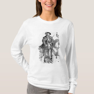 Paardenportret van Philip II van Spanje T-shirt