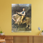Paardenportret van Stanislas Kostka Canvas Afdruk (Insitu (Woonkamer))