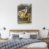 Paardenportret van Stanislas Kostka Canvas Afdruk (Insitu (Slaapkamer))