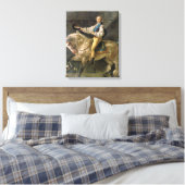 Paardenportret van Stanislas Kostka Canvas Afdruk (Insitu (Slaapkamer))
