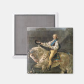 Paardenportret van Stanislas Kostka Magneet (Voorkant / Achterkant)