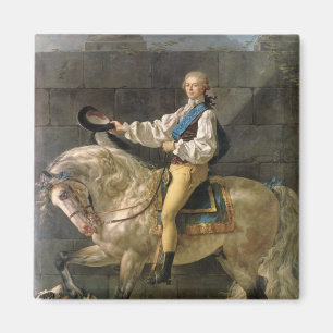 Paardenportret van Stanislas Kostka Magneet