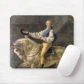 Paardenportret van Stanislas Kostka Muismat (Met muis)