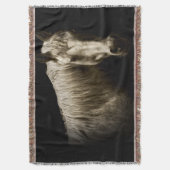 Paardenportret VI Deken (Voorkant Verticaal)