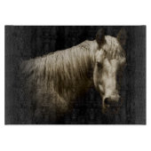 Paardenportret VI Snijplank (Voorkant)