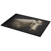 Paardenportret VI Snijplank (Hoek)