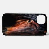 Paardenportret VII Case-Mate iPhone Case (Achterkant (horizontaal))