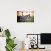 PaardenPoster "Ga je eigen weg" Poster (Thuiskantoor)