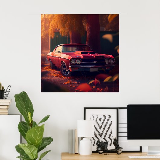 Paardenposter Poster (Thuiskantoor)