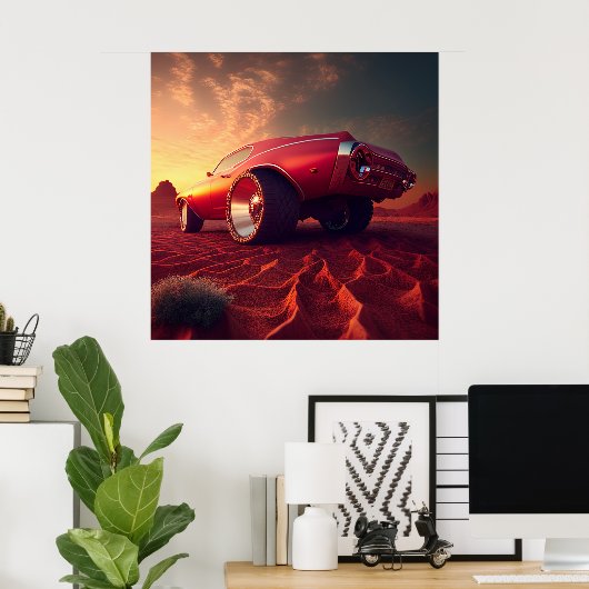 Paardenposter Poster (Thuiskantoor)