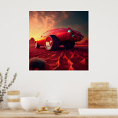 Paardenposter Poster (Keuken)