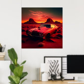 Paardenposter Poster (Thuiskantoor)