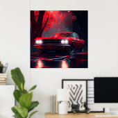 Paardenposter Poster (Thuiskantoor)