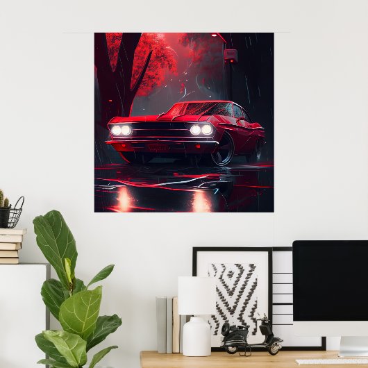 Paardenposter Poster (Thuiskantoor)