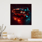 Paardenposter Poster (Keuken)