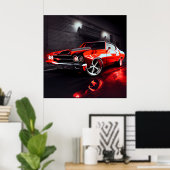 Paardenposter Poster (Thuiskantoor)