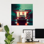 Paardenposter Poster (Thuiskantoor)