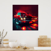 Paardenposter Poster (Keuken)