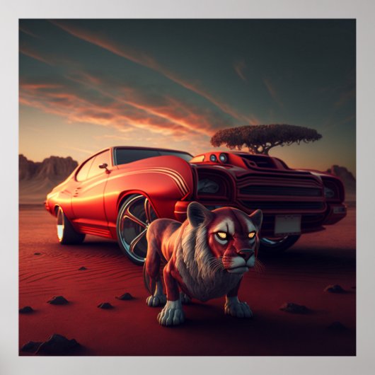 Paardenposter Poster (Voorkant)