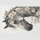 Paardenpotlood Art 1 Decoupage papier (Voorkant)