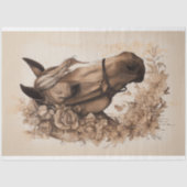 Paardenpotlood Art 2 Decoupage papier (Voorkant)