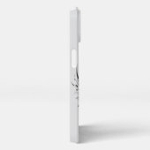 Paardenpotlood kunst iPhone hoesje (Rechterkant)