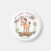 Paardenpriester met Kerstmis Magneet (Voorkant)