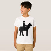 Paardenproducten! T-shirt (Voorkant volledig)