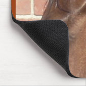 paardenprofiel muismat (Hoek)