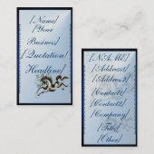 Paardenprofielkaarten uitvoeren visitekaartje (Voorkant / Achterkant)