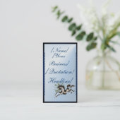 Paardenprofielkaarten uitvoeren visitekaartje (Staand voorkant)