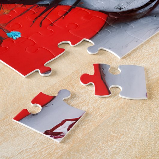 Paardenpuzzle Legpuzzel (Zijkant)