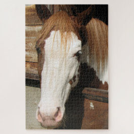 Paardenpuzzle Legpuzzel