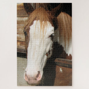 Paardenpuzzle Legpuzzel