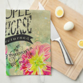 Paardenquote - keukenhanddoek (Quarter Fold)