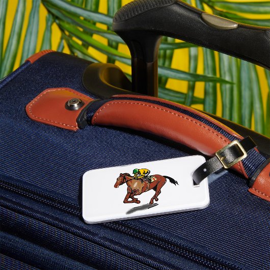 Paardenrace bagage labels