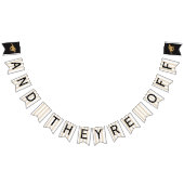 Paardenrace / bruiloft | En ze zijn weg Vlaggetjes (Alle)