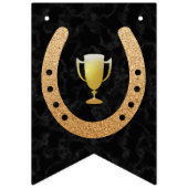 Paardenrace Derby Party En ze zijn van paarden af Vlaggetjes (Eerste vlag)