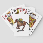 Paardenrace Speelkaarten (Achterkant)