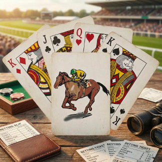 Paardenracekaarten Pokerkaarten