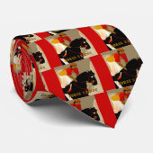 paardenraceproducten stropdas (Opgerold)