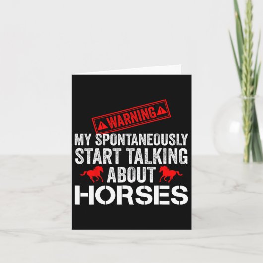 paardenraces kaart (Voorkant)