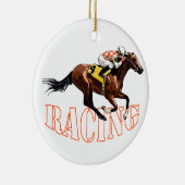 paardenraces keramisch ornament (Rechts)