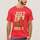 Paardenraces komen er gewoon overheen bij Animals  T-shirt (Voorkant)