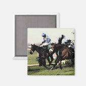 paardenraces magneet (Voorkant / Achterkant)