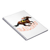paardenraces notitieboek (Rechterzijde)
