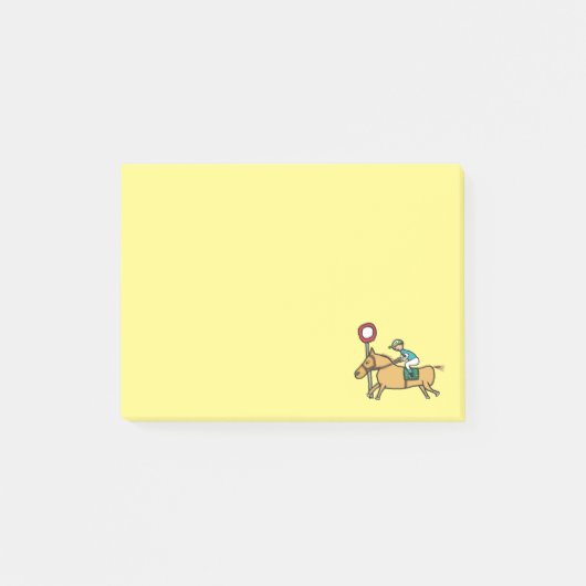 paardenraces post-it® notes (Voorkant)
